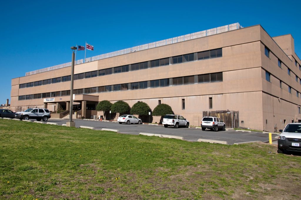 Exterior of the DC Housing Authority Building