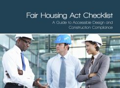 Accessible housing is the law! Be on the lookout for violations.
