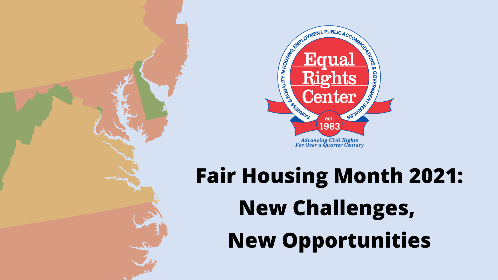 Celebrate Fair Housing Month With The Equal Rights Center – Equal