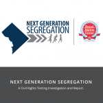 Cover page for Next Generation Segregation report