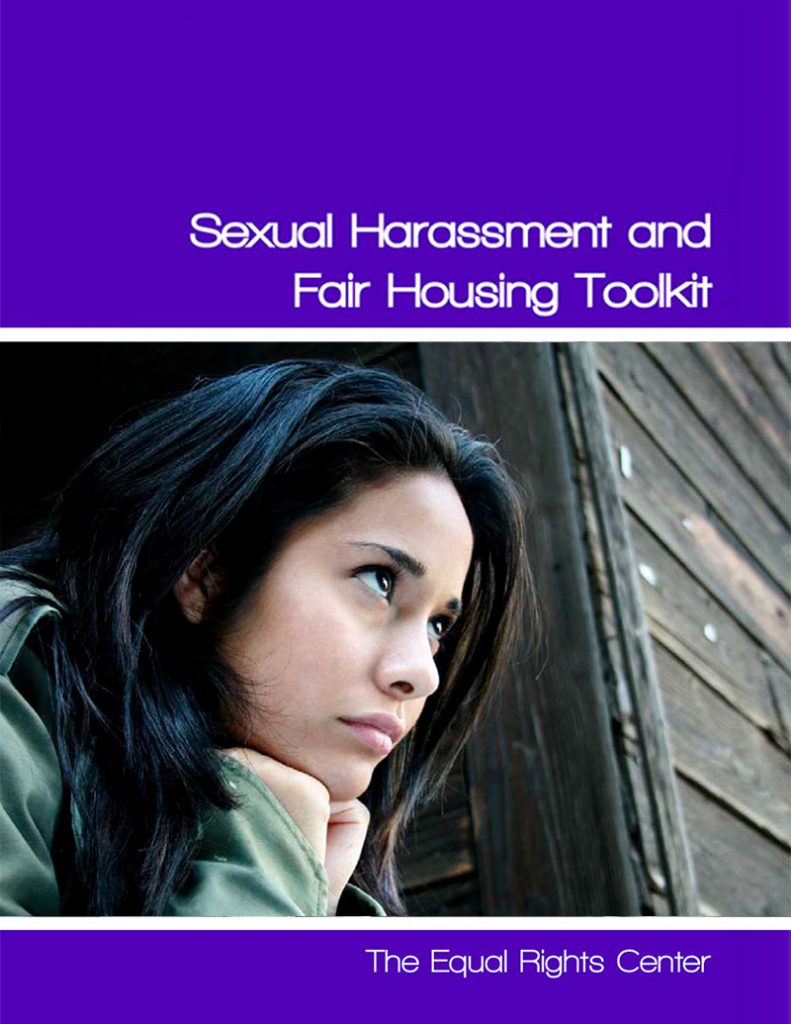 Sexual Harassment And Fair Housing Toolkit Equal Rights Center 3219