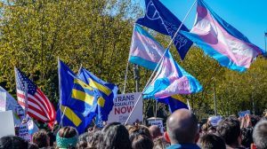 Won't Be Erased Rally for Trans Rights